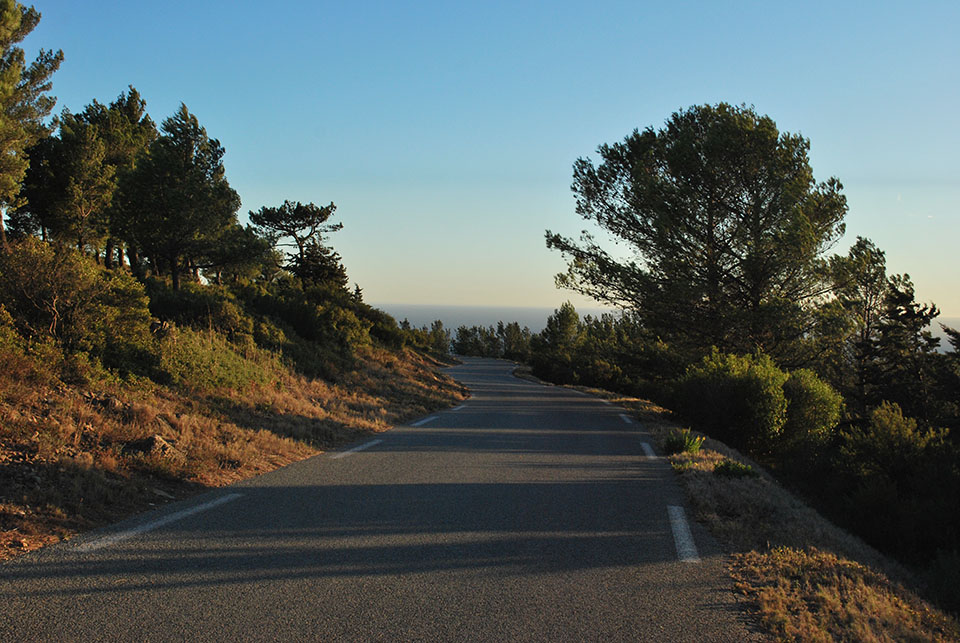 route vers la mer