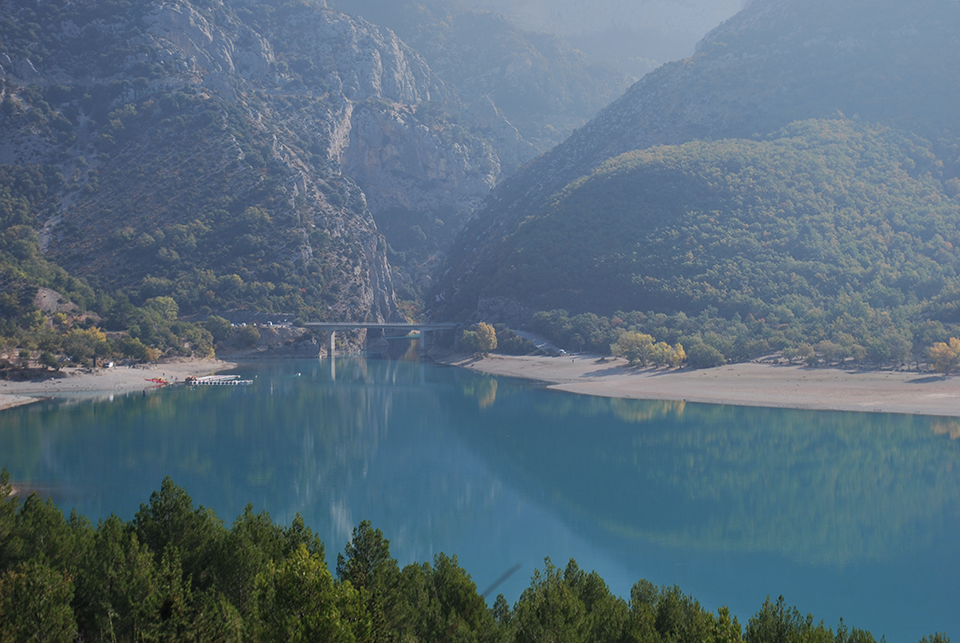 lac sainte croix verdon automne