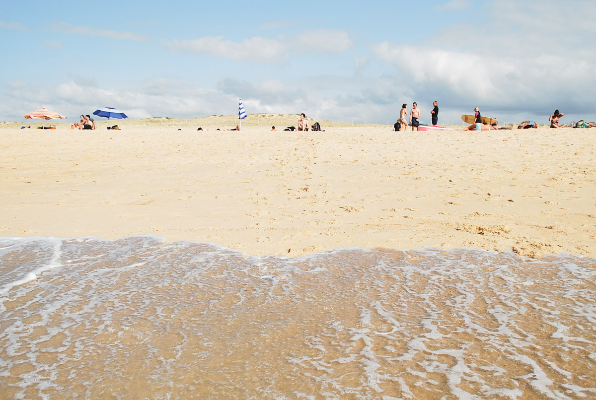 plage parasol hossegor