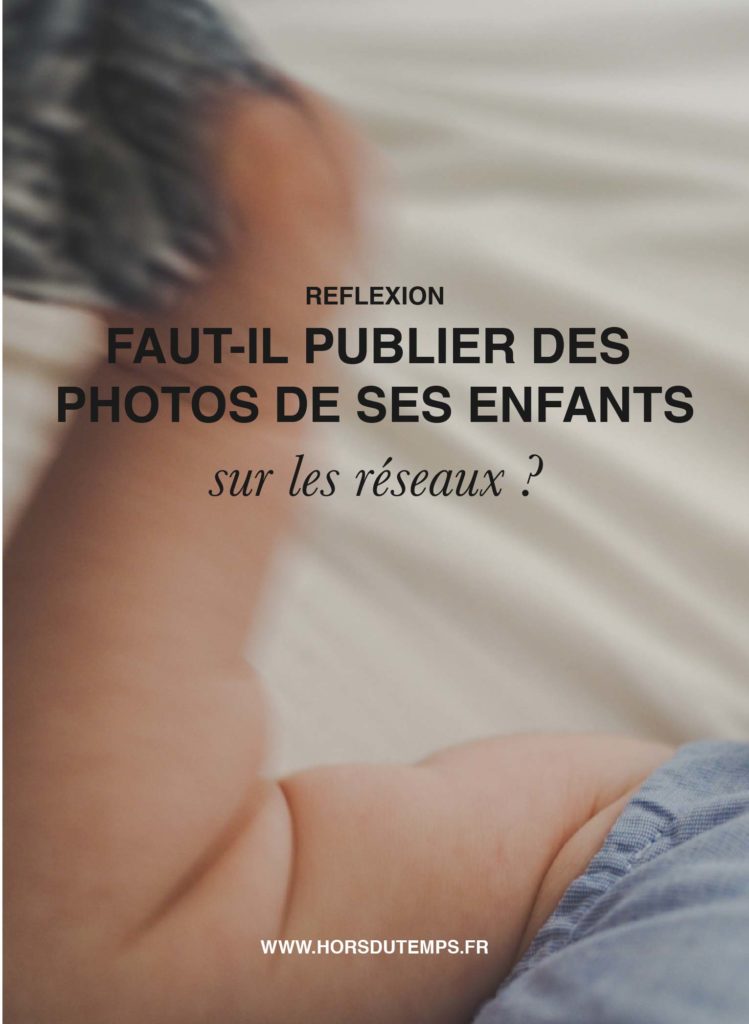 Reflexion photo bébé blog